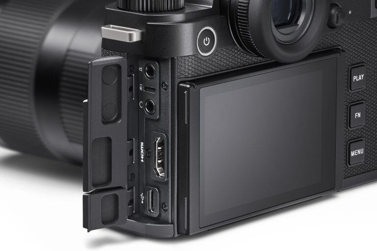 Interface Leica SL3-S écran menu vidéo