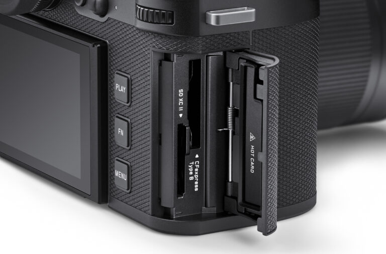 Interface Leica SL3-S écran menu vidéo
