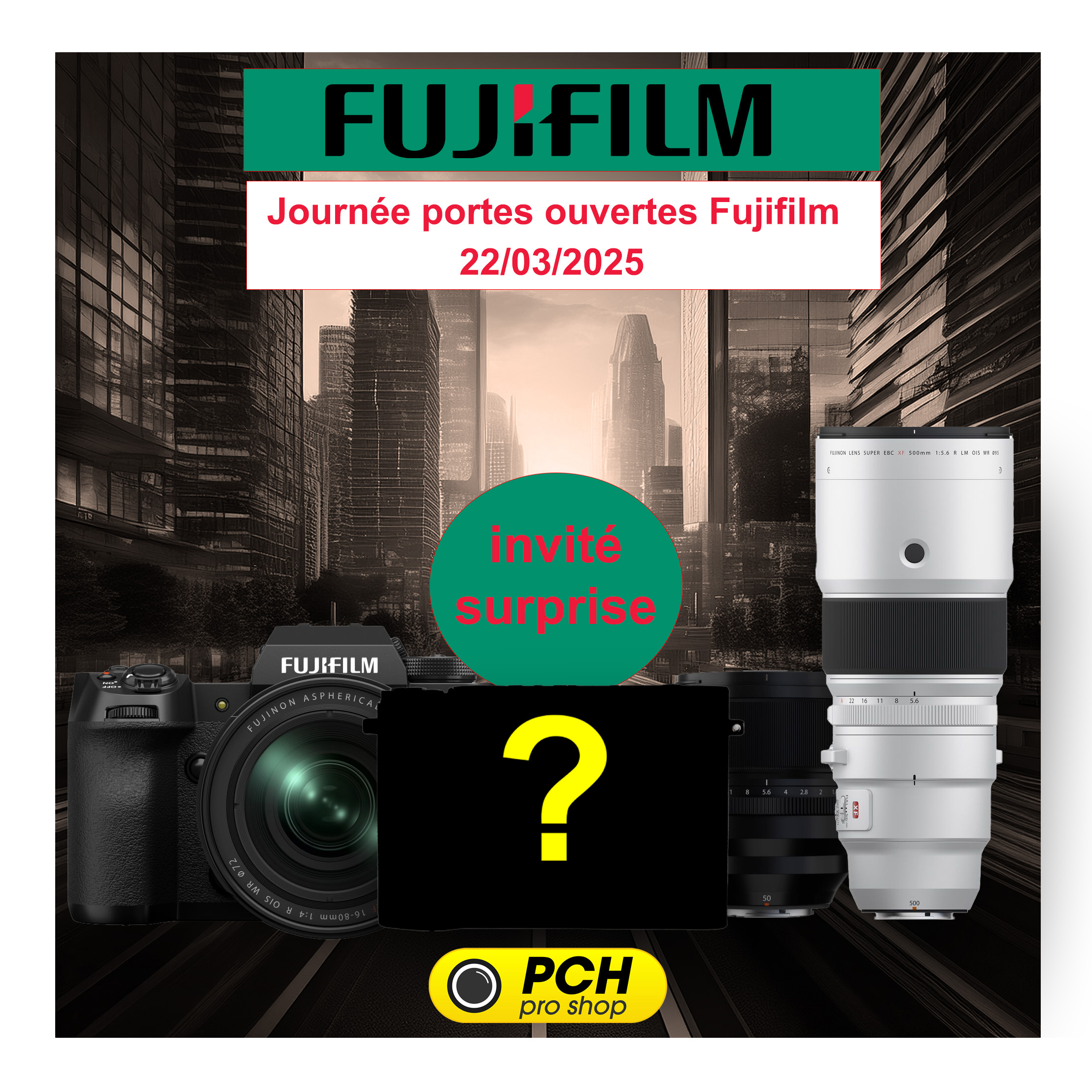 Journée Portes Ouvertes Fujifilm 22 Mars 2025