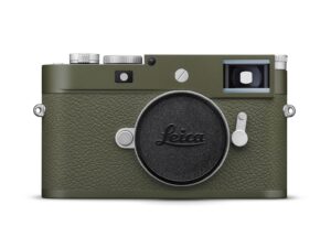Leica M11-P Safari finition vert olive et touches argentées