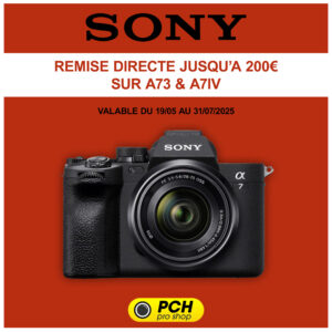PROMO SONY A7III & A7IV