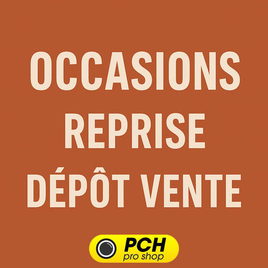 Découvrez notre service dynamique d'occasions au PCH Pro Shop !