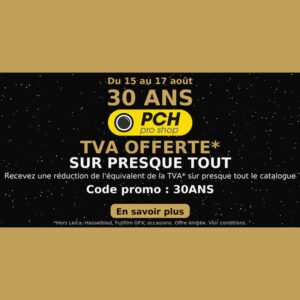 PCH Pro Shop 30 ANS