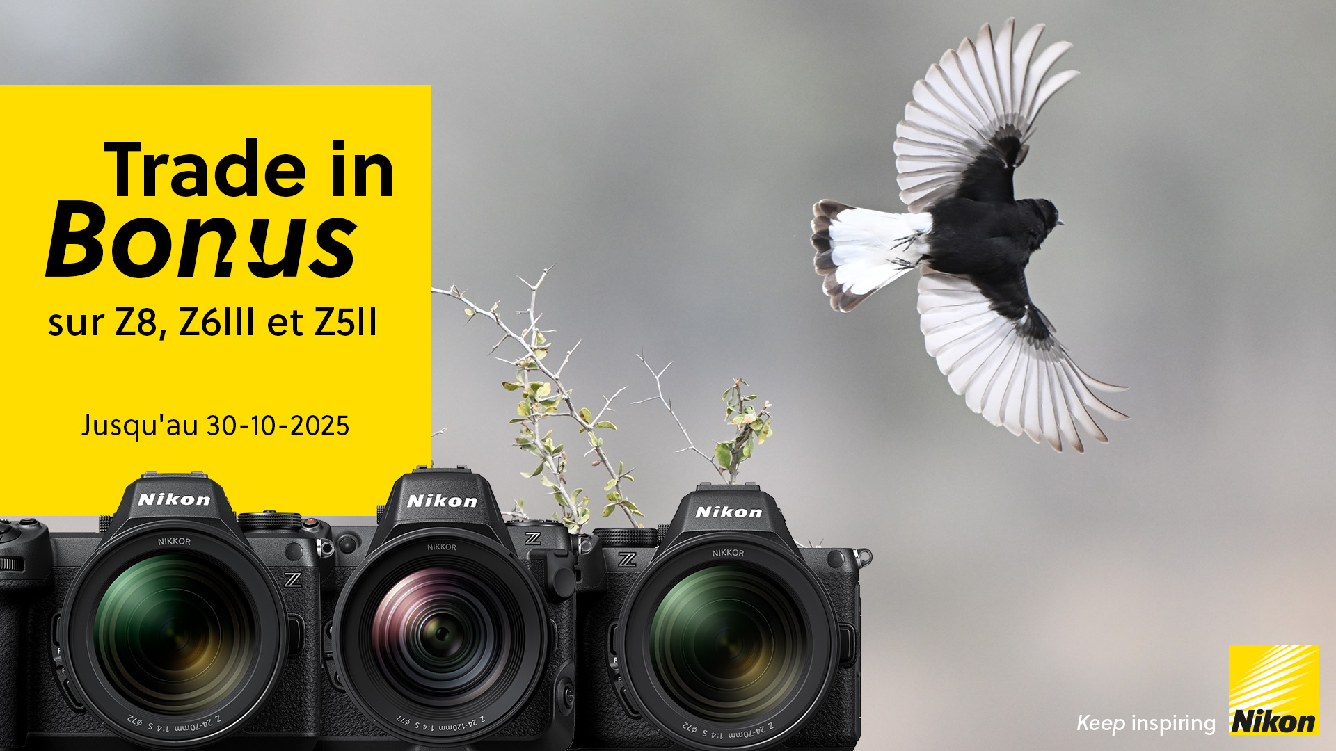 Promotion Trade-In Nikon : Offres exclusives en octobre 2025