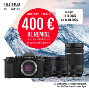 Promotion Fujifilm X – Cashback exceptionnel !