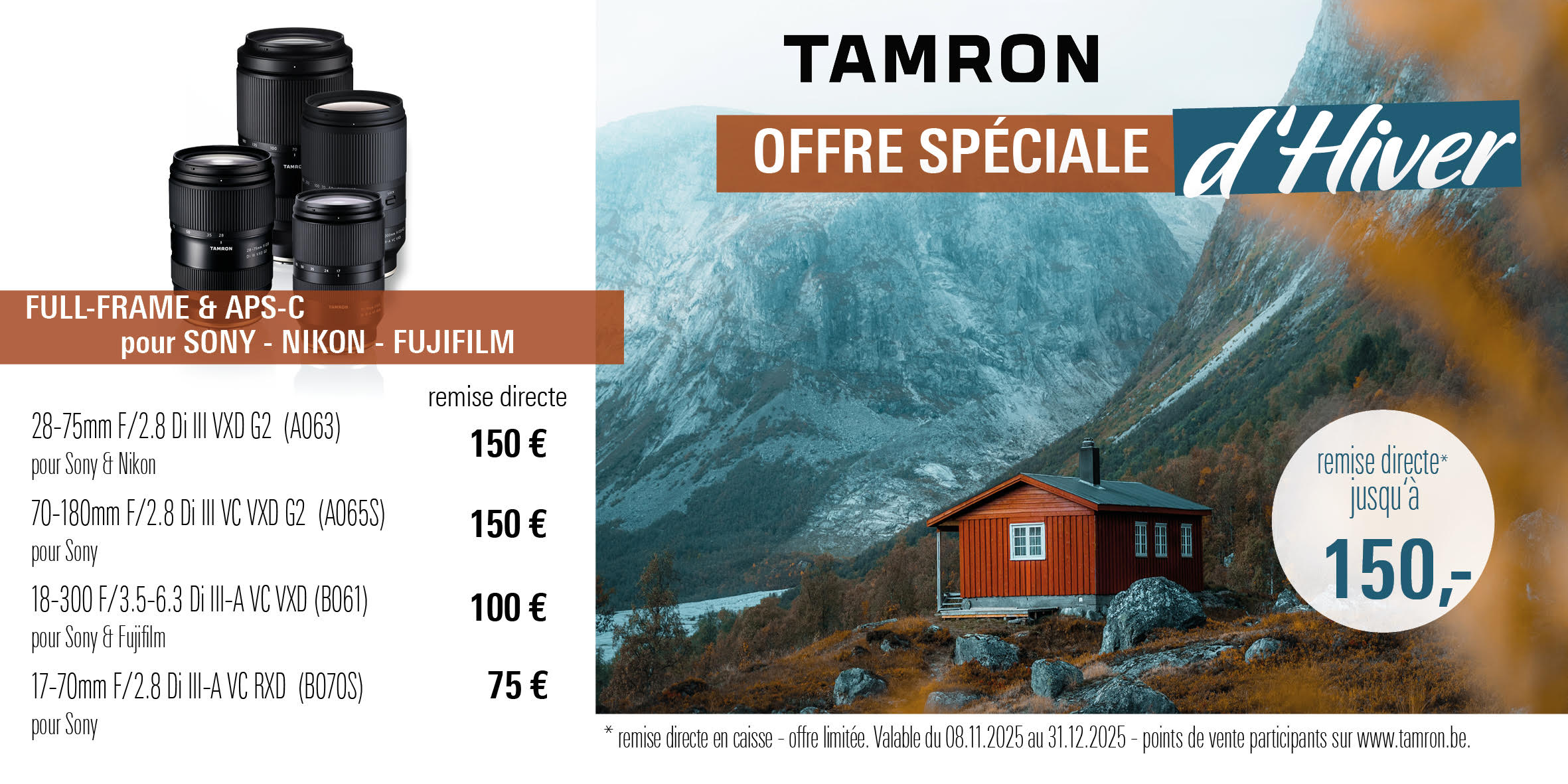 Offres Exceptionnelles Tamron – Fin d’Année 2025 2