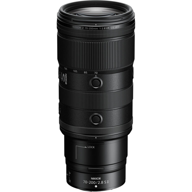 Nikon NIKKOR Z 70-200mm f/2.8 VR S II pour hybrides plein format en monture Nikon Z