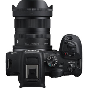 Sigma 15mm f/1.4 DC Contemporary monture Canon RF monté sur hybride APS-C Canon