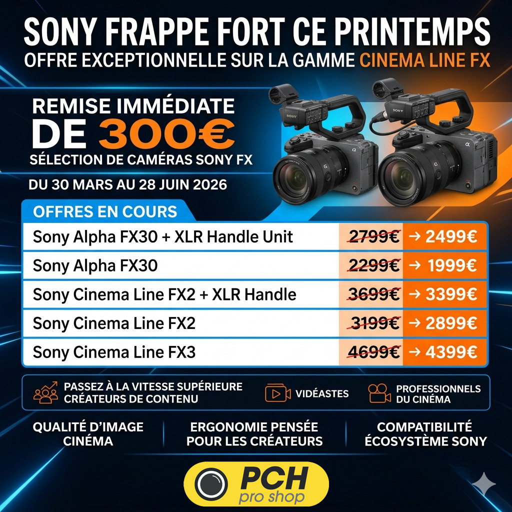 Sony Caméras FX PCH