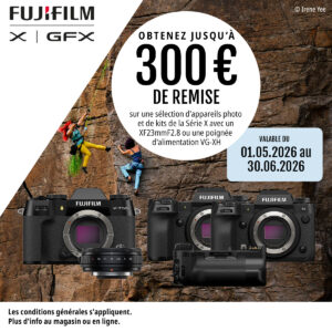 Fujifilm Série X : Cashback 2026