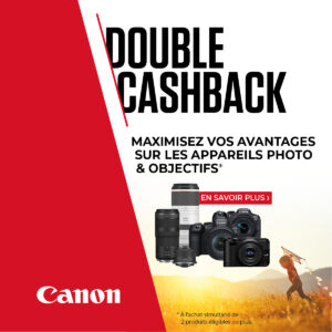 Promotion Canon Double Cashback 2026