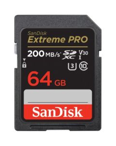 SanDisk SDXC Extreme Pro 64GB 200/90 mb/s - V30