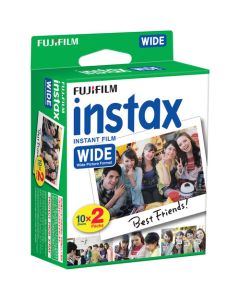 Fujifilm Instax Wide lot de 2 cartouches de 10 films
