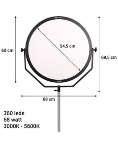 Falcon Eyes Bi-Color LED Lamp Sophiez SO-68TD