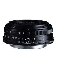 Voigtlander Color Skopar 18mm F2.8 ASPH Fuji X Black
