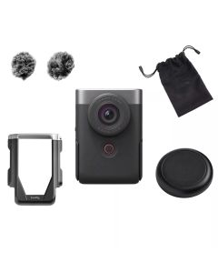Canon Powershot V10 Silver Advanced Vlogging Kit