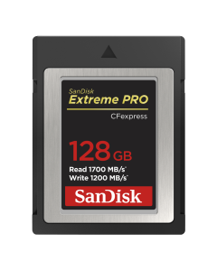 SanDisk CFexpress Extreme PRO 128GB Type B 1700MB/s 1200MB/s