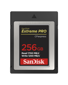 SanDisk CFexpress Extreme PRO 256GB Type B 1700MB/s 1200MB/s