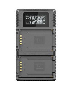 Nitecore ULM10 Pro USB Double Charger for Leica BP-SCL5