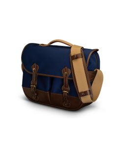 Billingham Eventer MKII Navy Canvas / Chocolate Leather