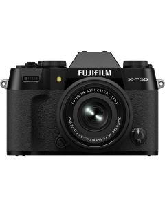 Fujifilm X-T50 XC15-45mm Kit Black