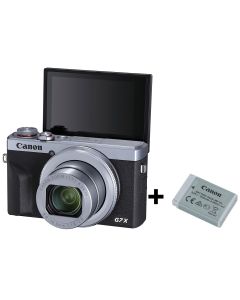 Canon PowerShot G7X MkIII Silver Battery Kit