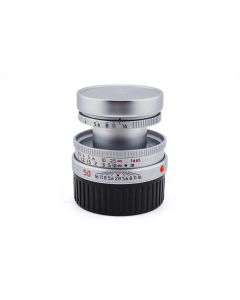 LEICA Elmar-M 1:2.8/50mm Silver Chrome Used