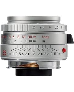 Leica Summicron-M  1:2/35mm ASPH Silver (11882) + Pare-Soleil Occasion