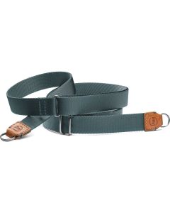 Leica Carrying Strap Fabric Leather Cognac / Petrol