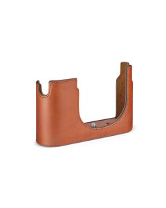 Leica Demi-étui Q3 Cuir Cognac