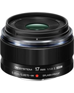 OM SYSTEM M.Zuiko Digital ED 17mm f/1.8 II Black