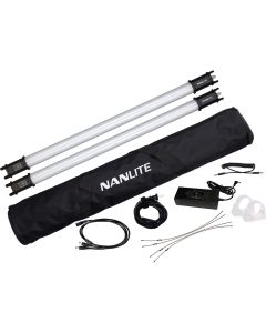 Nanlite Pavotube 15C dual kit (avec batterie)