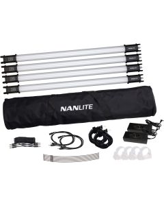 Nanlite Pavotube 15C quad kit (avec batterie)