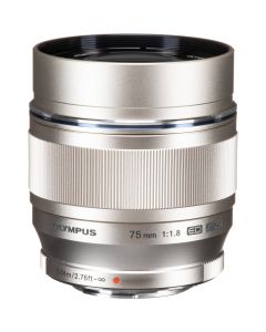Olympus 75mm f/1.8 Silver Occasion