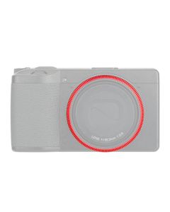 JJC RN-GR3 RED Lens Decoration Ring for Ricoh GRIII / GRIV