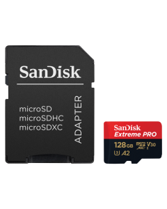 SanDisk MicroSDXC Extreme 128GB 200MB/s - 90MB/s
