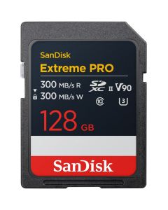 Sandisk SDXC Extreme Pro 128GB 300/300 Mb/s V90