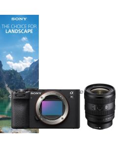 The Choice for Landscape : Sony Alpha 7C II Body Black + FE 16-25mm F2.8 G