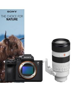 The Choice for Nature : Sony Alpha A7 V Body + FE 70-200mm f/2.8 GM OSS II