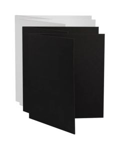 V-Flat World Tabletop V-Flats - Medium (20”X35") 2x White 2x Black