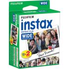 Fujifilm Instax Wide lot de 2 cartouches de 10 films