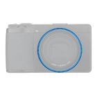 JJC RN-GR3 BLUE Lens Decoration Ring for Ricoh GRIII / GRIV