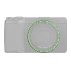 JJC RN-GR3 GREEN Lens Decoration Ring for Ricoh GRIII / GRIV