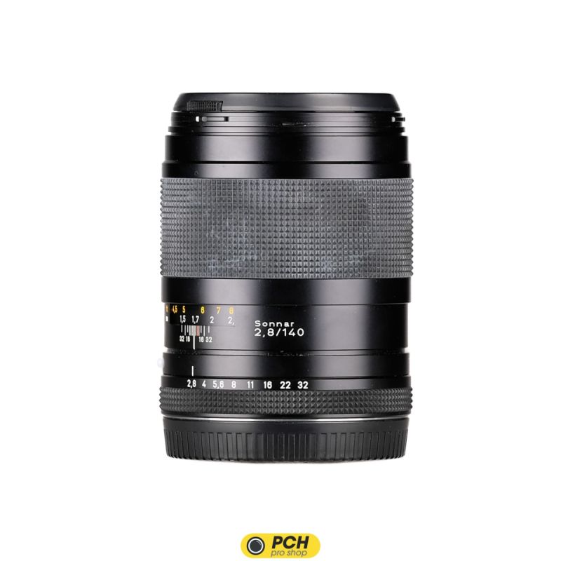 Contax Zeiss Sonar 140 f/2,8 + Parasoleil GB-73 + Auto Extension Tube 13 mm Occasion