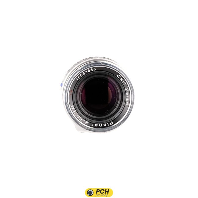 Zeiss Planar T* 2,0/50mm ZM Silver + Paresoleil Occasion